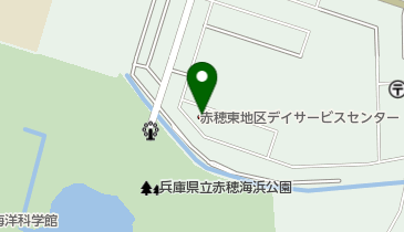赤穂市立 赤穂東地区デイサービスセンターしおさいの地図画像