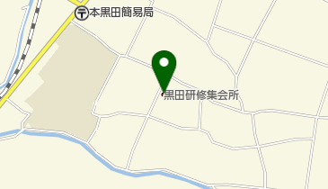 黒田公民館の地図画像