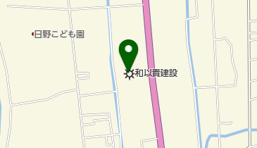 和以貴建設株式会社の地図画像