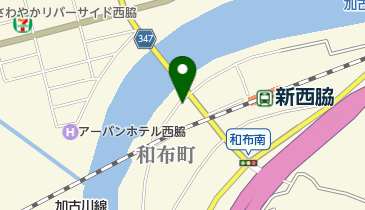 亀井酒店の地図画像