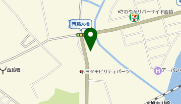 西脇ダイハツ販売所の地図画像