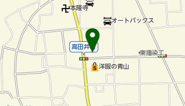 オリーブハウス西脇店の地図画像