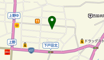 ア・ラ・モードの地図画像