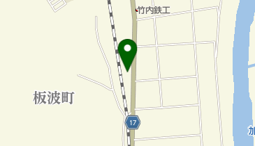 藤原表具店の地図画像