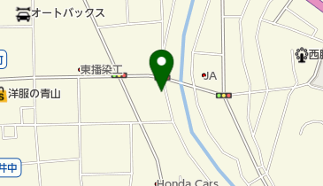 村上理容店の地図画像