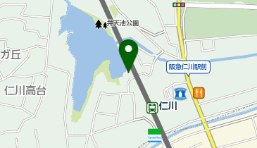 宝塚市立 仁川会館の地図画像