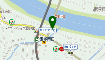 宝塚市立 南口会館の地図画像