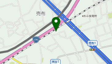 米谷会館の地図画像