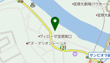 宝塚すみれギャラリーの地図画像