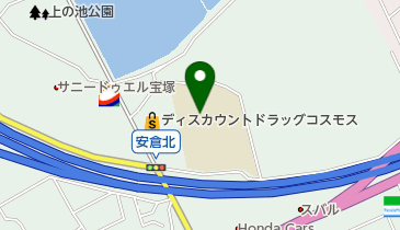 宝塚市立 安倉北小学校地域児童育成会の地図画像