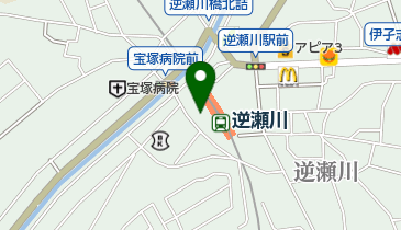 新響楽器 逆瀬川店の地図画像