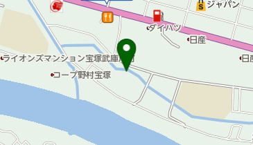 蝶屋クリーニングの地図画像