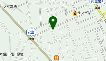 奥田酒店の地図画像