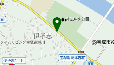 逆瀬川オート・サービスの地図画像