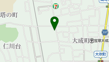 山善自動車の地図画像
