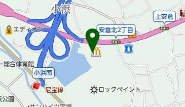 オーラッシュ宝塚店の地図画像