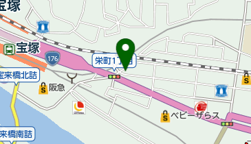 ラウンジ千恵の地図画像