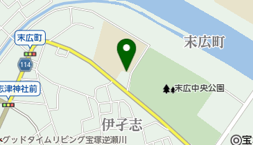宝塚市立 末広自転車返還所の地図画像