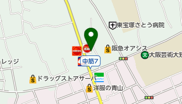 BQグルメの地図画像