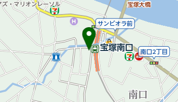 南口ライフ薬局の地図画像