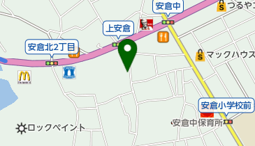 ヘアーサロンおいたの地図画像