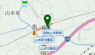 ヘアーサロンオグラの地図画像