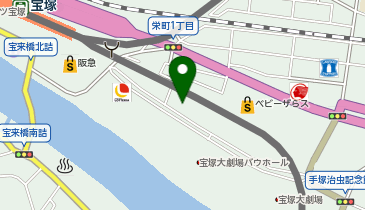 宝塚アン 花のみち店の地図画像