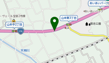 長生堂 山本店の地図画像