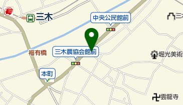 井上大仏堂の地図画像