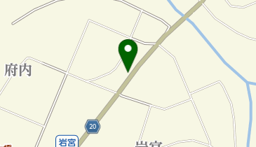 山口ガラスの地図画像