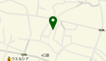 加佐西公民館の地図画像