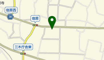 宿原公民館の地図画像