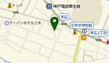 上石八洲商店の地図画像