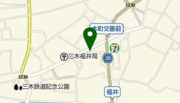 三木機工株式会社の地図画像