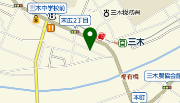 花水木の地図画像