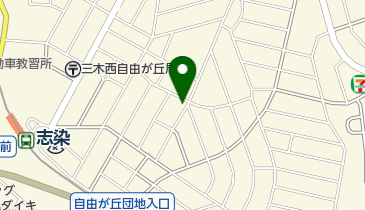 中村屋クリーニング店の地図画像