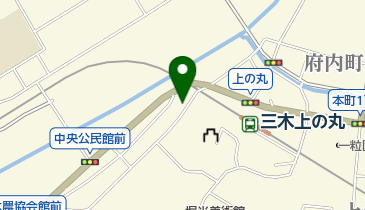 仲上呉服店の地図画像