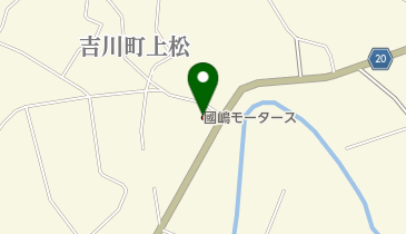 国嶋モータースの地図画像