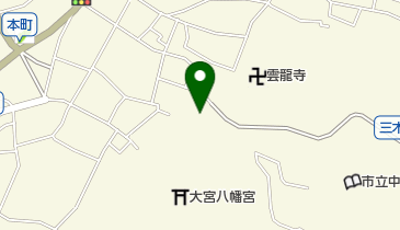 月輪寺の地図画像