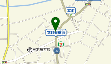 善福寺の地図画像