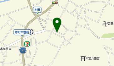 渡辺写真店の地図画像