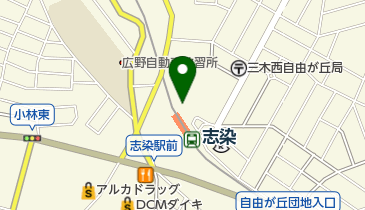 サンテラス志染ショッピングセンターの地図画像