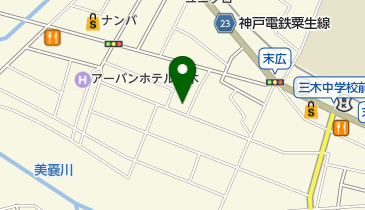 ヨシミ化工の地図画像