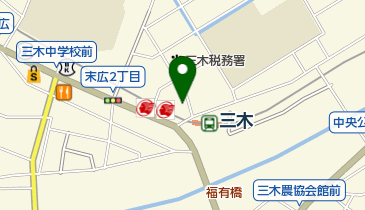 髪風船の地図画像