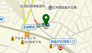 播磨開発株式会社の地図画像