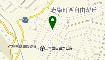文具のながさかの地図画像