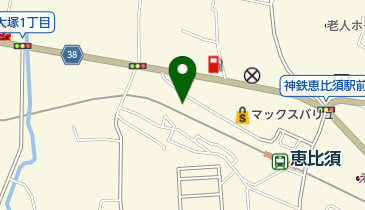 福本精肉店の地図画像