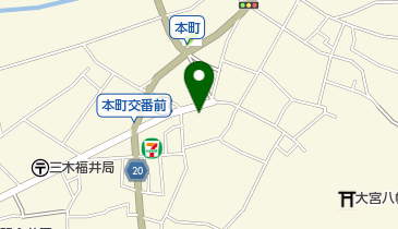 明月堂 本店の地図画像