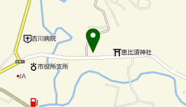 岩波美容室の地図画像