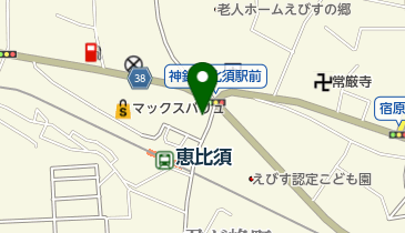 ツツイ理容の地図画像